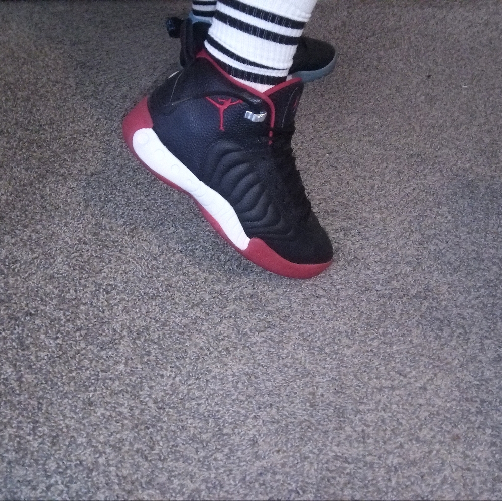 Jumpman UNC To Chicago- Black, Red, and Blue